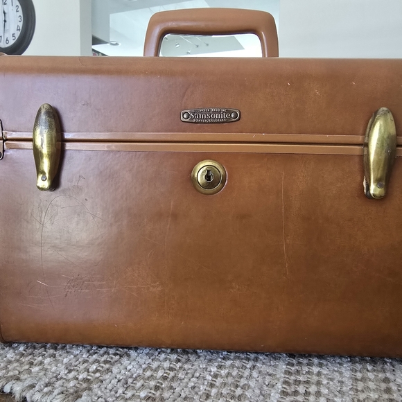 Samsonite Brown Leather Briefcase